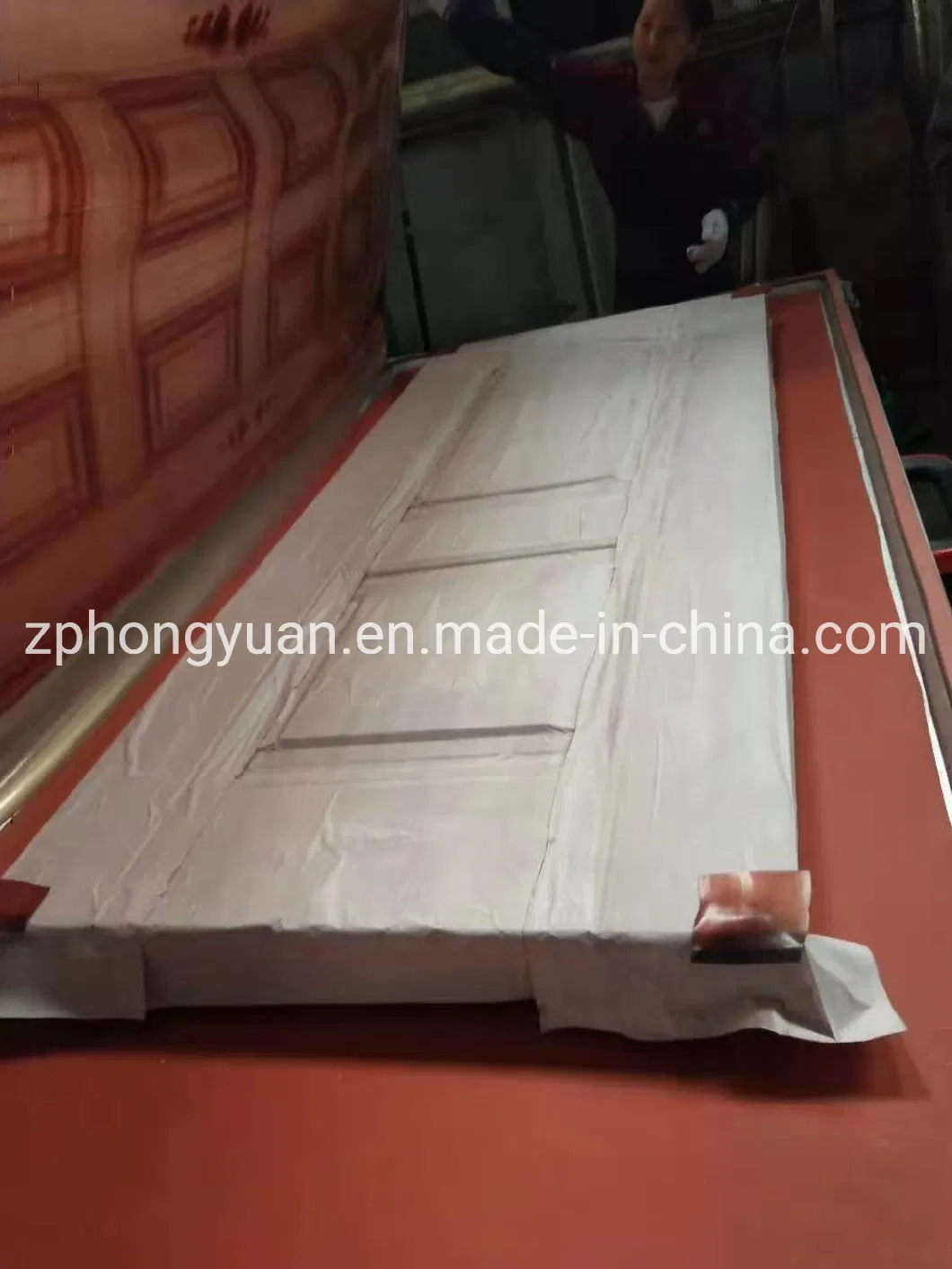 Hongyuan Powder Coating Heat Transfer Printing Wood Grain Sublimation Machine with Powder Coating Curing Oven