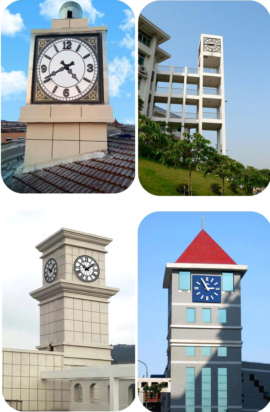 Factory Sales Full-Featured Building Building Outdoor Clock