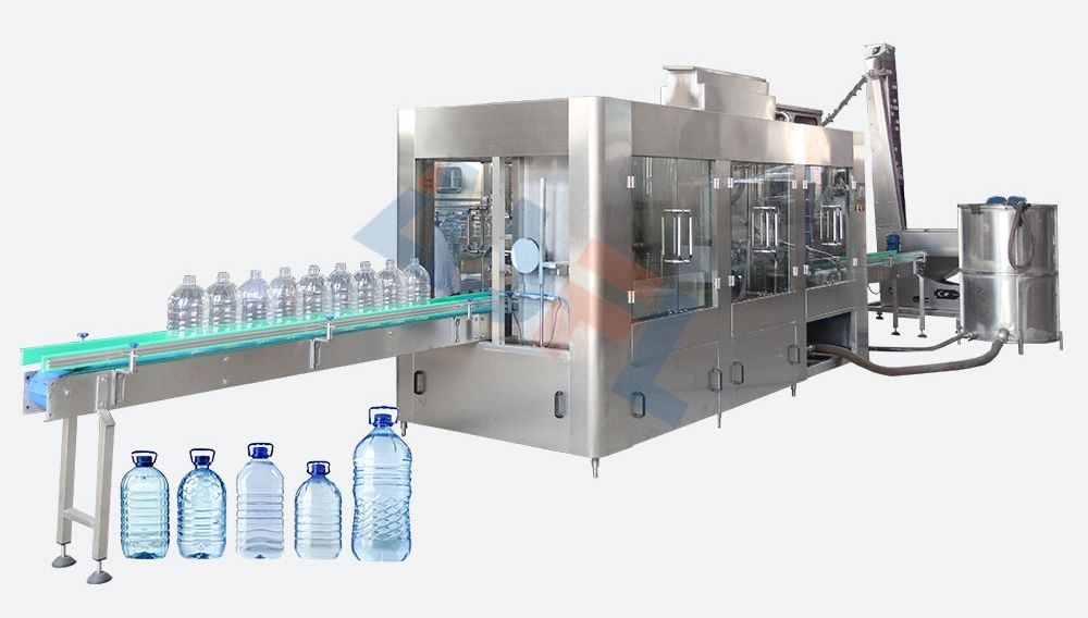 300bph Drinking Water Processing Machine Pure Water Filling Machine Linear Drinking Water Bottling Machines